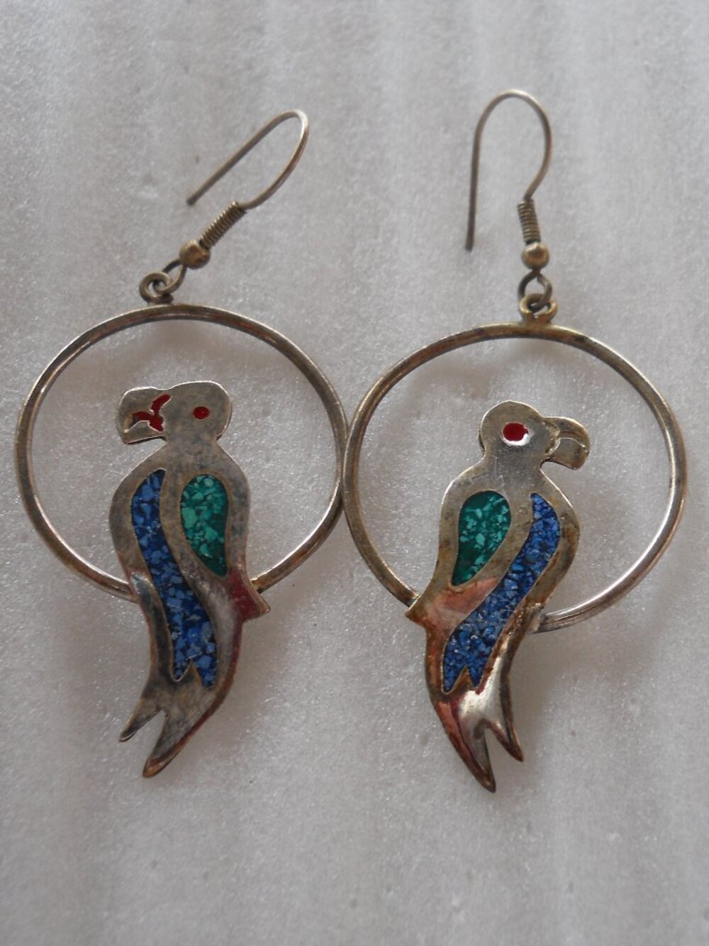 Parrot Hoop Earrings 1125